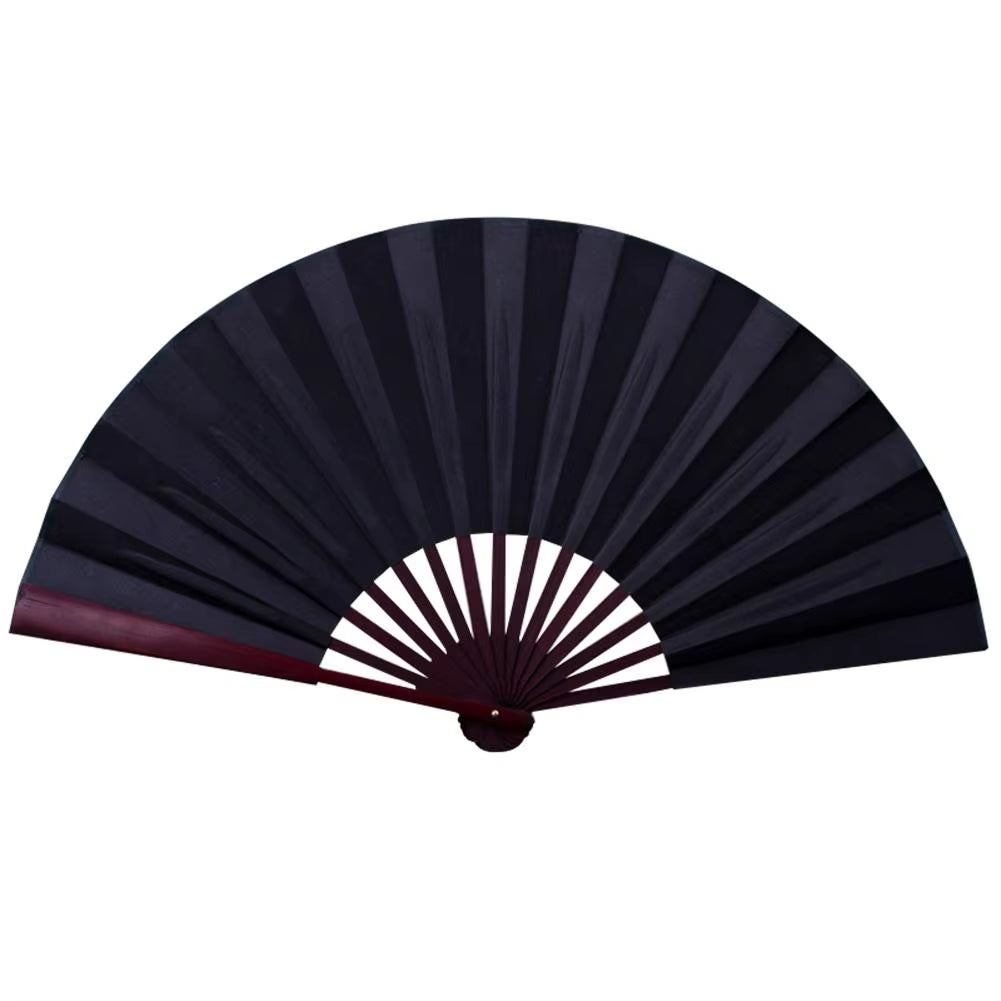10/13 Inch Folding Fan Hand Silk Cloth DIY Chinese Folding Fan Wooden Bamboo Antiquity Folding Fan DIY Calligraphy Painting