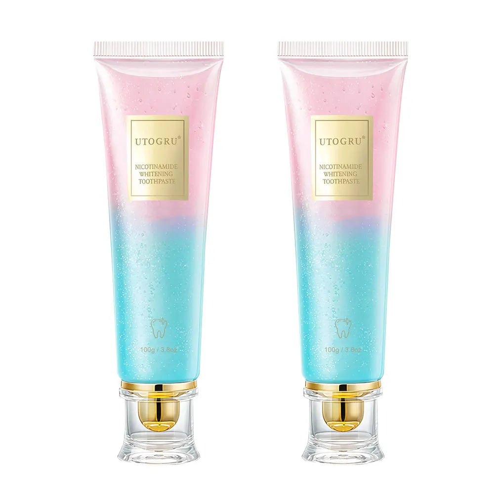 100G Niacinamide Whitening Toothpaste Refreshing Clean Teeth for Men and Women Fresh Breath Toothpaste to Remove Tooth Stains